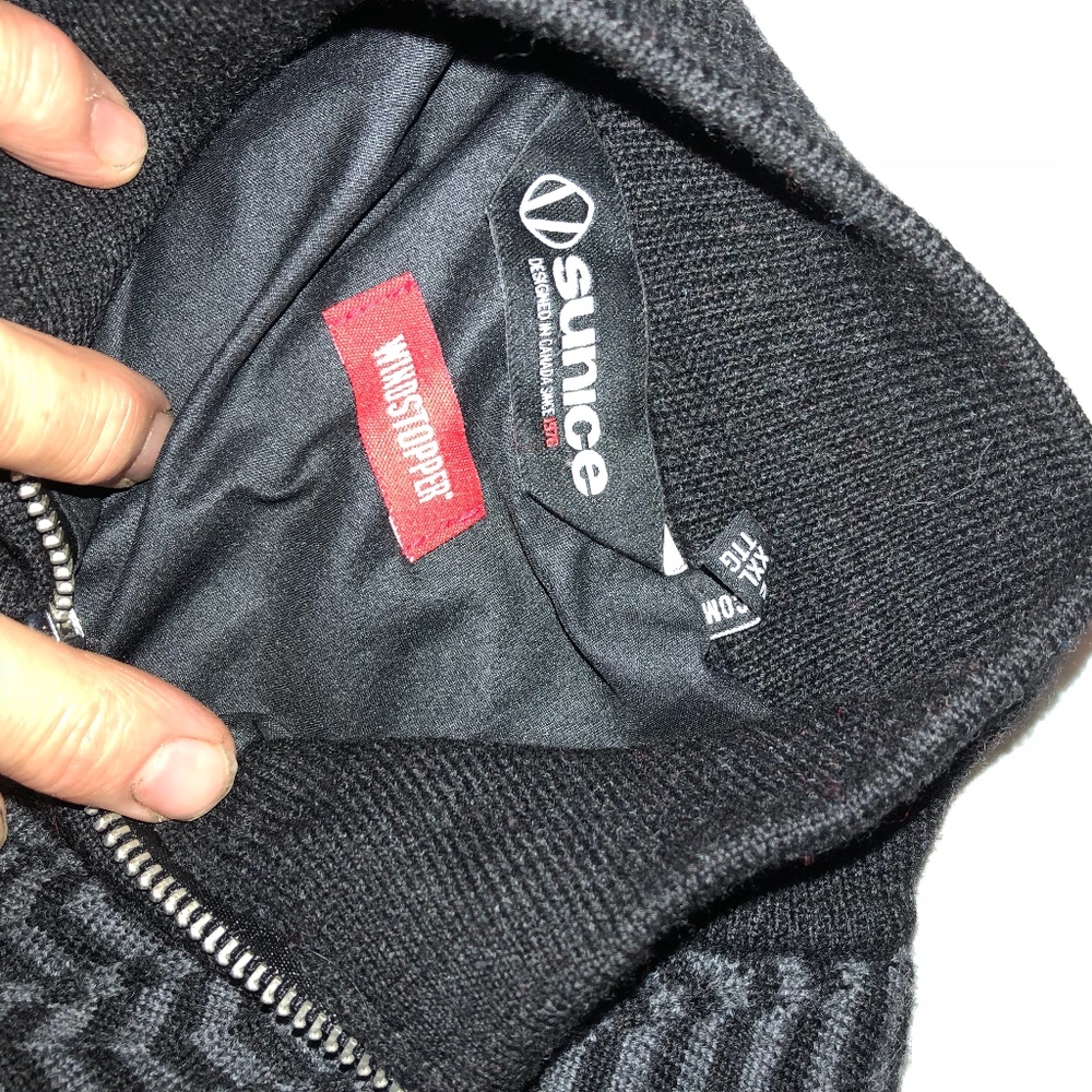 Sunice Patterned Windstopper Zip Cardigan - image 4